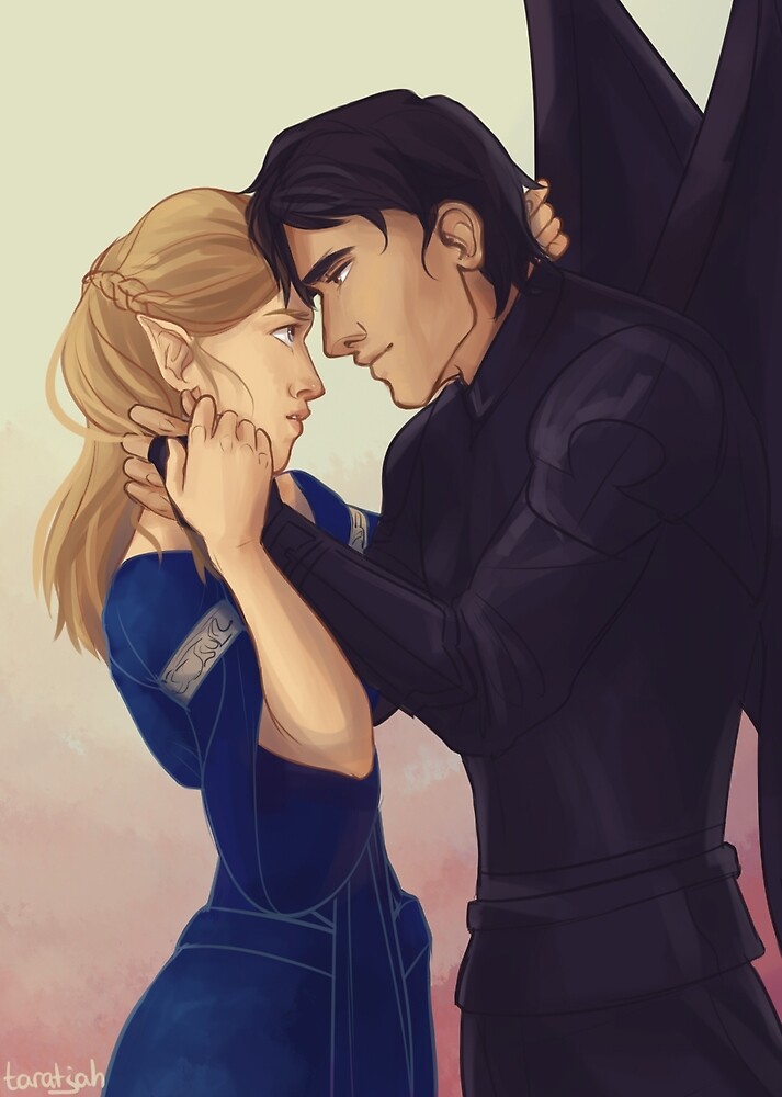 Nesta And Cassian By Taratjah Redbubble