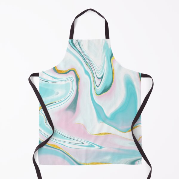 Item preview, Blue and Pink Marble Effect with Gold Tint designed and sold by ojasha.