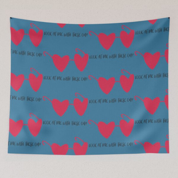 Item preview, LOOK AT ME WITH THESE ON - Romantic, love, heart, bae T-shirts and accessories designed and sold by FLIRTAASAN.