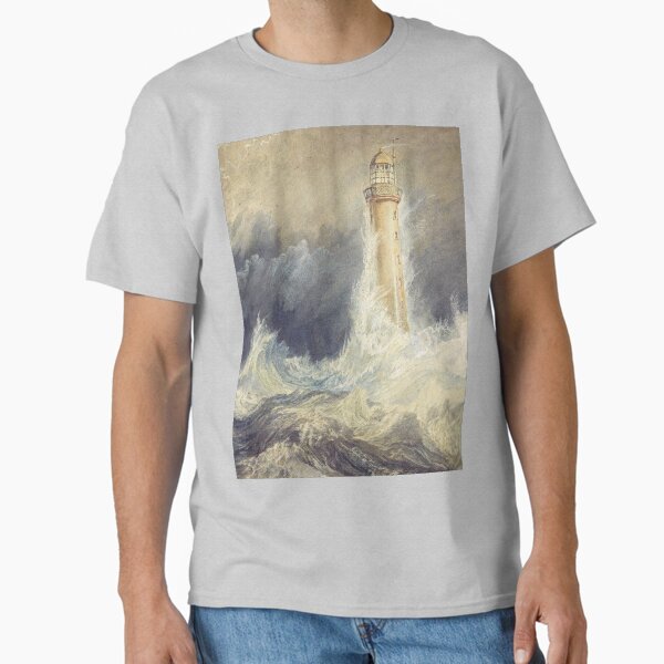 Vista previa del artículo con la obra «Bell Rock Lighthouse por JMW Turner», diseñado y vendido por Vintage Designs +.