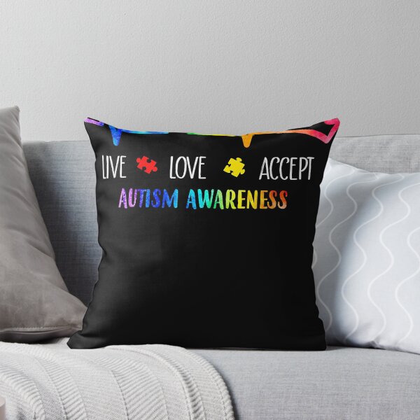 Item preview, Live Love Accept Autism Awareness Tie Dye Autism Mom Boy Kid designed and sold by JesseStewart.