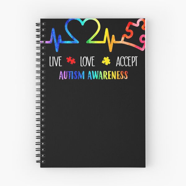 Item preview, Live Love Accept Autism Awareness Tie Dye Autism Mom Boy Kid designed and sold by JesseStewart.