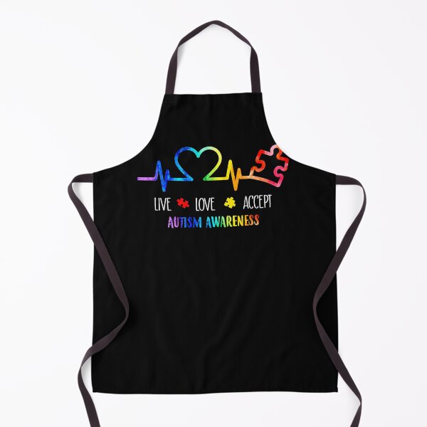 Item preview, Live Love Accept Autism Awareness Tie Dye Autism Mom Boy Kid designed and sold by JesseStewart.