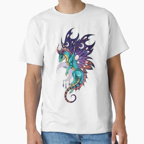 Vista previa del artículo con la obra «Dragón hada», diseñado y vendido por katmewkitty.