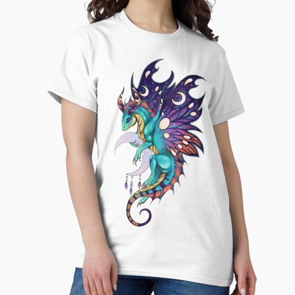 Vista previa del artículo con la obra «Dragón hada», diseñado y vendido por katmewkitty.