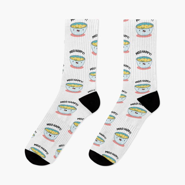 Item preview, Miso Happy Funny Soup Puns  designed and sold by punnybone.