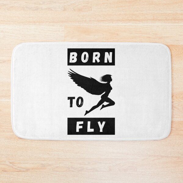 Item preview, Born to Fly Angel T-Shirt Cool Design Tee designed and sold by LJ4EVER.