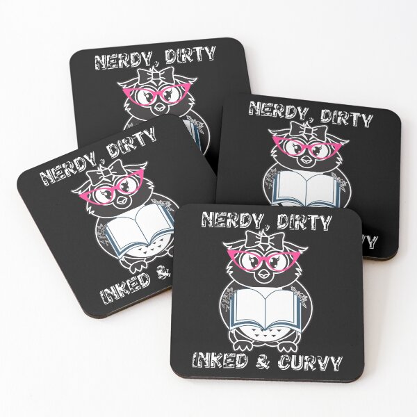 Item preview, Nerdy, Dirty, Inked, and Curvy designed and sold by The Long's Way Home.
