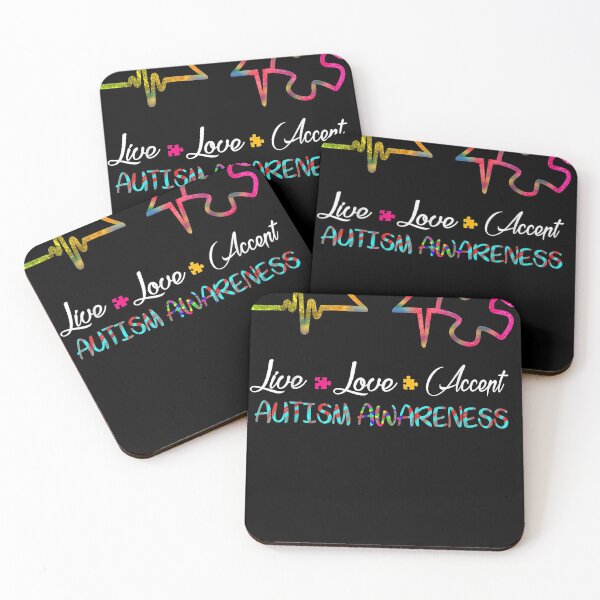 Item preview, Live Love Accept Autism Awareness designed and sold by JesseStewart.
