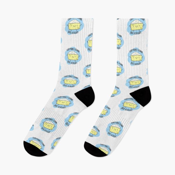 Item preview, Everything's Gonna Brie Alright Funny Cheese Puns  designed and sold by punnybone.