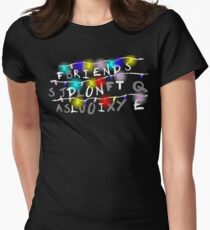 Stranger Things - Friends Don't Lie Women's Fitted T-Shirt