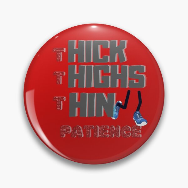 Item preview, thick thighs thin patience shirt. designed and sold by Cheeky Popp.