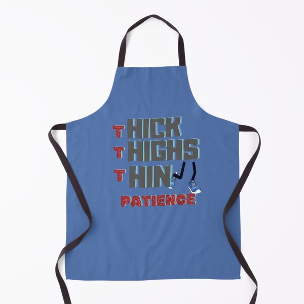 Item preview, thick thighs thin patience shirt. designed and sold by Cheeky Popp.