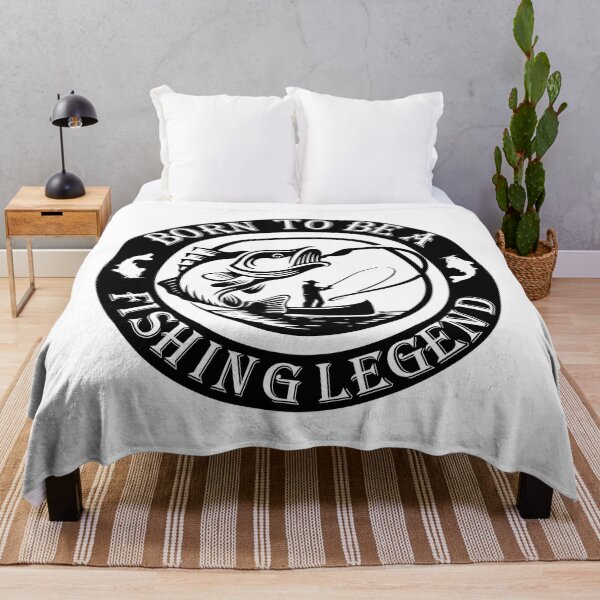 Item preview, Born To Be A Fishing Legend designed and sold by SkyAfterDusk.