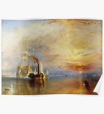 The Fighting Temeraire by JMW Turner Poster