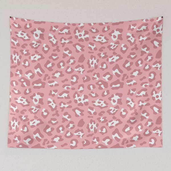 Item preview, Leopard Print - Salmon Pink And White designed and sold by FranzNCandy.