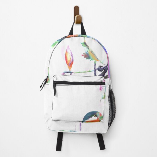 Item preview, Colorful chickadee - watercolor art designed and sold by AlexSin.