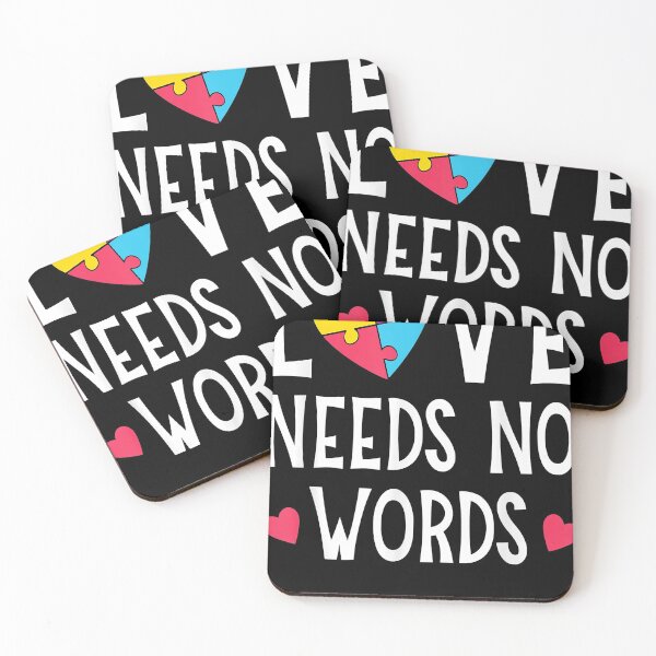 Item preview, Love Needs NO Words T-Shirt Autism Awaren designed and sold by JesseStewart.
