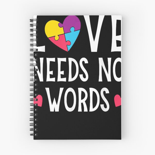 Item preview, Love Needs NO Words T-Shirt Autism Awaren designed and sold by JesseStewart.