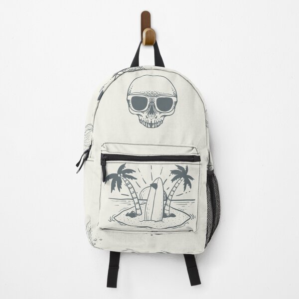Artikelvorschau, Surfing & Skulls Inspired Pattern Design  entworfen und verkauft von TeeColony.