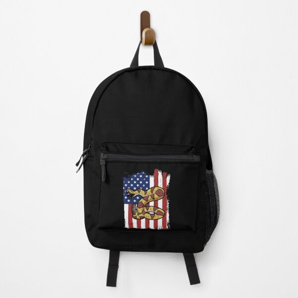 Item preview, America Flag Rattlesnake Liberty American designed and sold by Dressed For Duty.