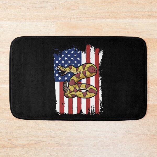 Item preview, America Flag Rattlesnake Liberty American designed and sold by Dressed For  Duty.