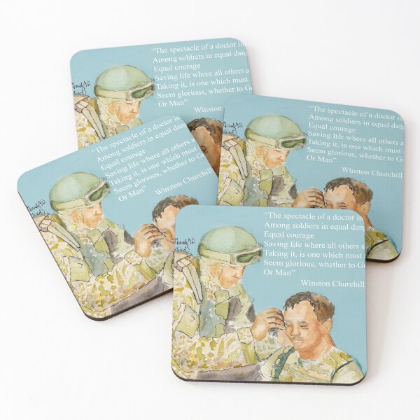 Item preview, Tribute to military doctors designed and sold by BlackVet.