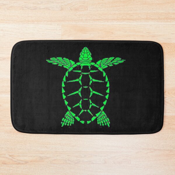 Item preview, Turtle outline, lime turtle, marine mammal, turtle shell designed and sold by Nostrathomas66.