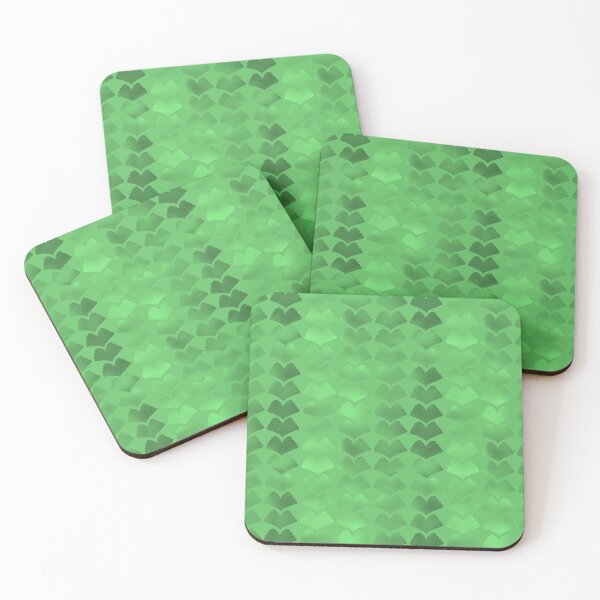 Item preview, Jewel Ginkgo Single Hue Array Light Green 5748 designed and sold by Art in My Loft.