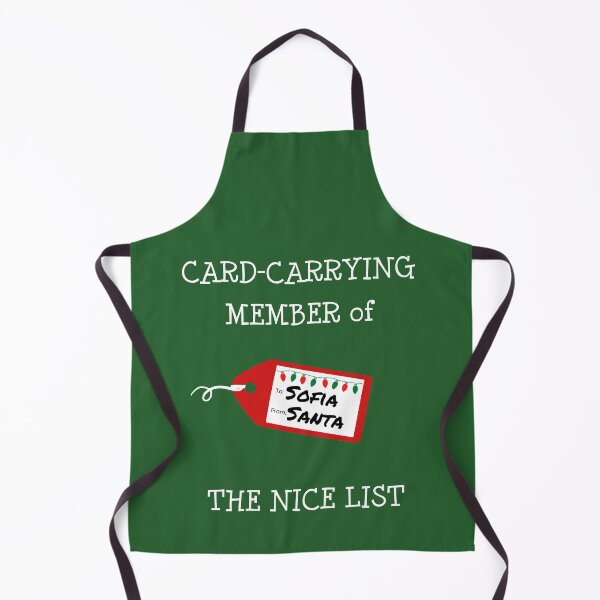 Item preview, SOFIA -Card-Carrying Member of The Nice List designed and sold by IzzyDee-Designs.