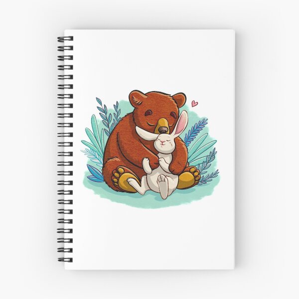 Item preview, Rabbit and bear designed and sold by Firlefanzzz.
