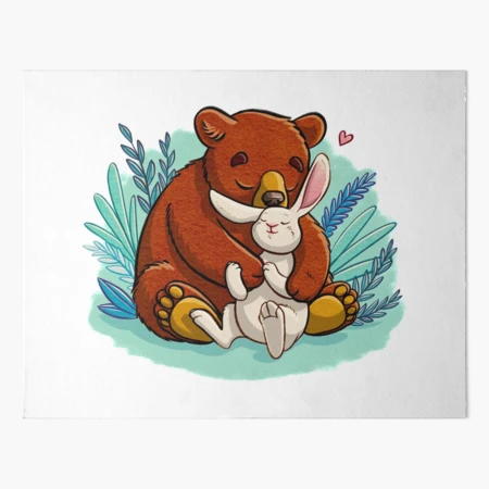 bubba bear Art Board Print for Sale by Bloom2030