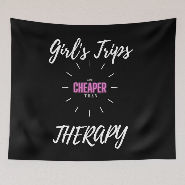 Item preview, Girl's trips are cheaper than therapy-Girl Vacation Classic designed and sold by MAEffects.