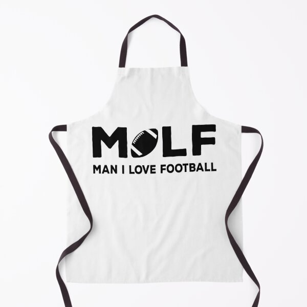 Item preview, MILF Man I Love Football Illustration Typographic Design designed and sold by The Funscape Store.