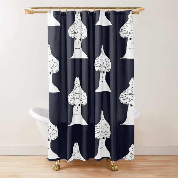 Shroom Consumed Shower Curtain by Jak Nola