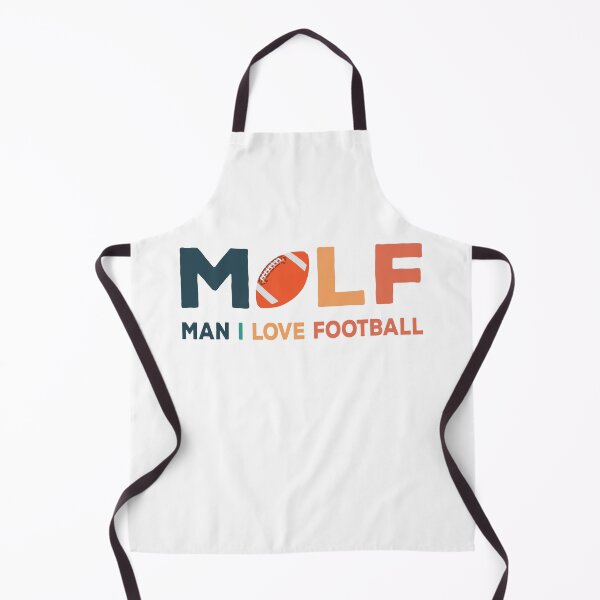 Item preview, MILF Man I Love Football Illustration Typographic Design designed and sold by The Funscape Store.