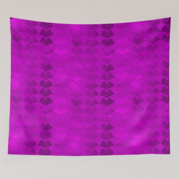 Aperçu de l'œuvre Jewel Ginkgo Single Hue Array Magenta 5748 créée et vendue par Art in My Loft.