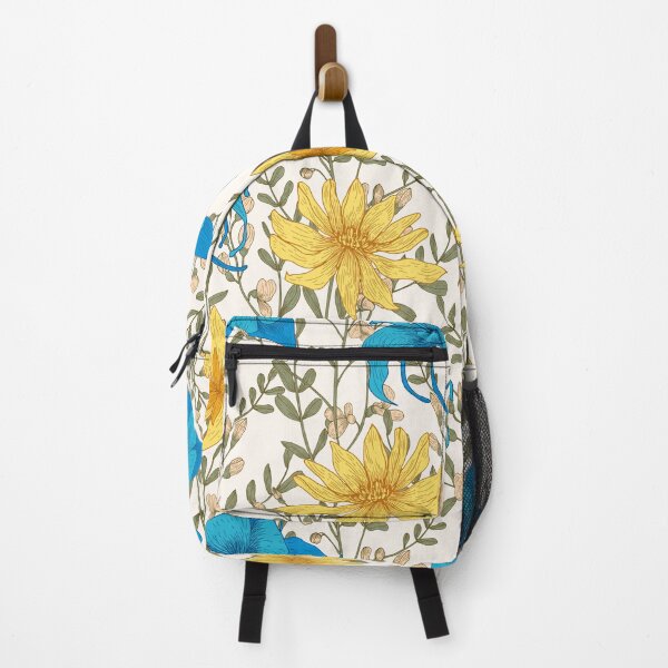 Item preview, Vintage Meadow Flowers Pattern, designed and sold by nouveaudecor.