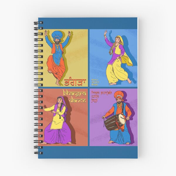 Item preview, Bhangra dance designed and sold by Anna R. Carrino.