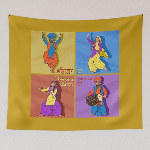 Item preview, Bhangra dance designed and sold by Anna R. Carrino.