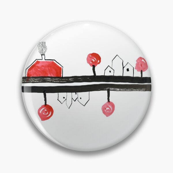 Item preview,   Little Village by the Road "Paper Drawings/Paintings"  designed and sold by Istvan Ocztos.