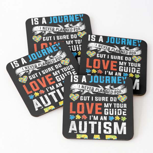Item preview, Mens Autism Dad Journey Quote Autism Awareness designed and sold by JesseStewart.