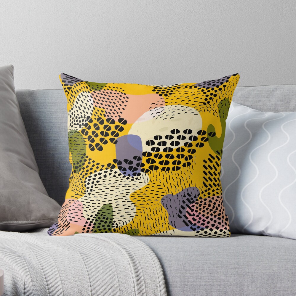 Piña Colada Throw Pillow
