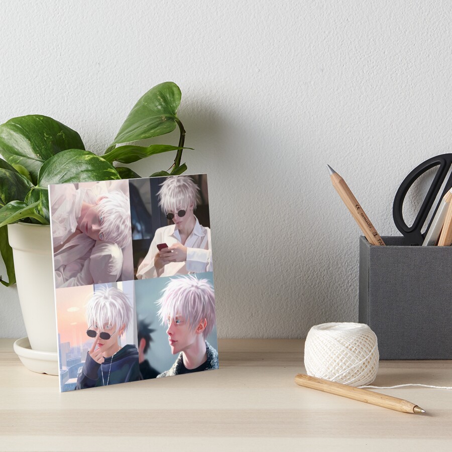 "Gojo Satoru’s color palette " Art Board Print for Sale by SofiaSamara ...