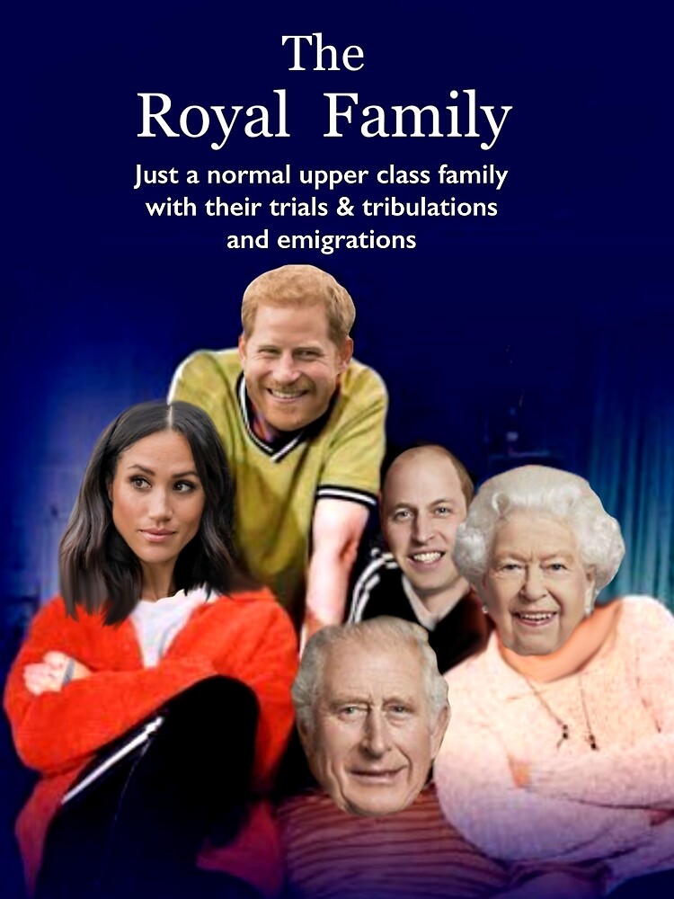 "The Royal Family sitcom" Poster by Geekman69 | Redbubble