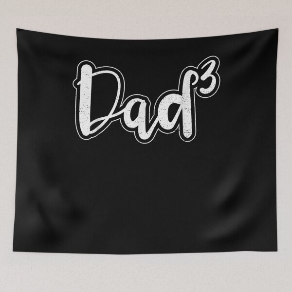 Item preview, Awesome Fathers Day Dad Cubed Father Of Three Design  designed and sold by maizreo.