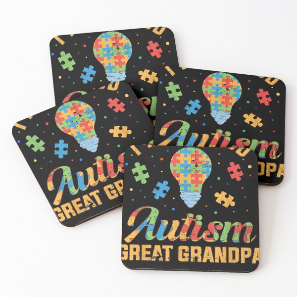 Item preview, Mens I'm A Proud Autism Great Grandpa Gift Autism Awareness designed and sold by JesseStewart.
