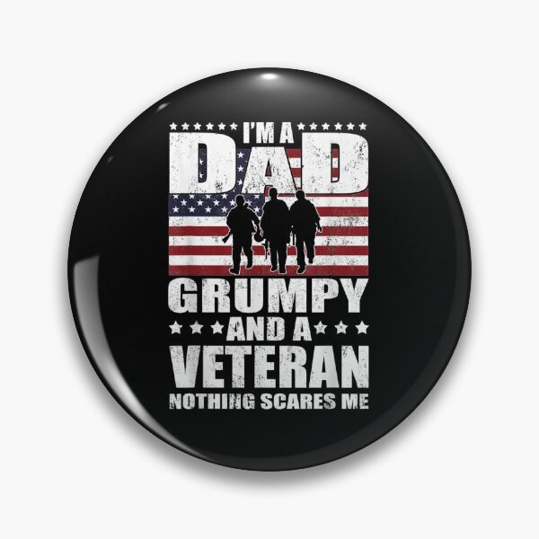 Item preview, Mens I Am A Dad A Grumpy And A Veteran Happy Fathers Day  designed and sold by maizreo.