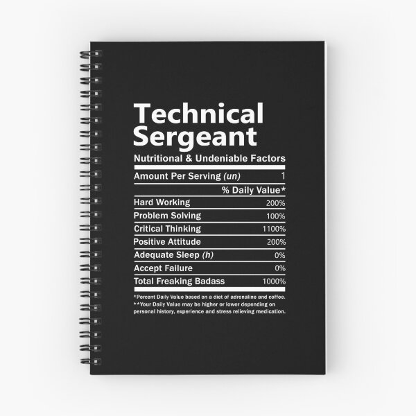 Item preview, Technical Sergeant T Shirt - Nutritional And Undeniable Factors Gift Item Tee designed and sold by cpaddensil.
