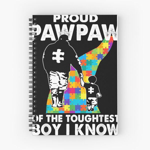 Item preview, Mens Proud Pawpaw Of The Toughest Boy I Know Autism Awareness designed and sold by JesseStewart.